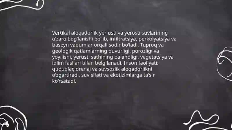 Landshaftlardagi vertikal va gorizontal aloqadorlikning oʻzgarishi 4