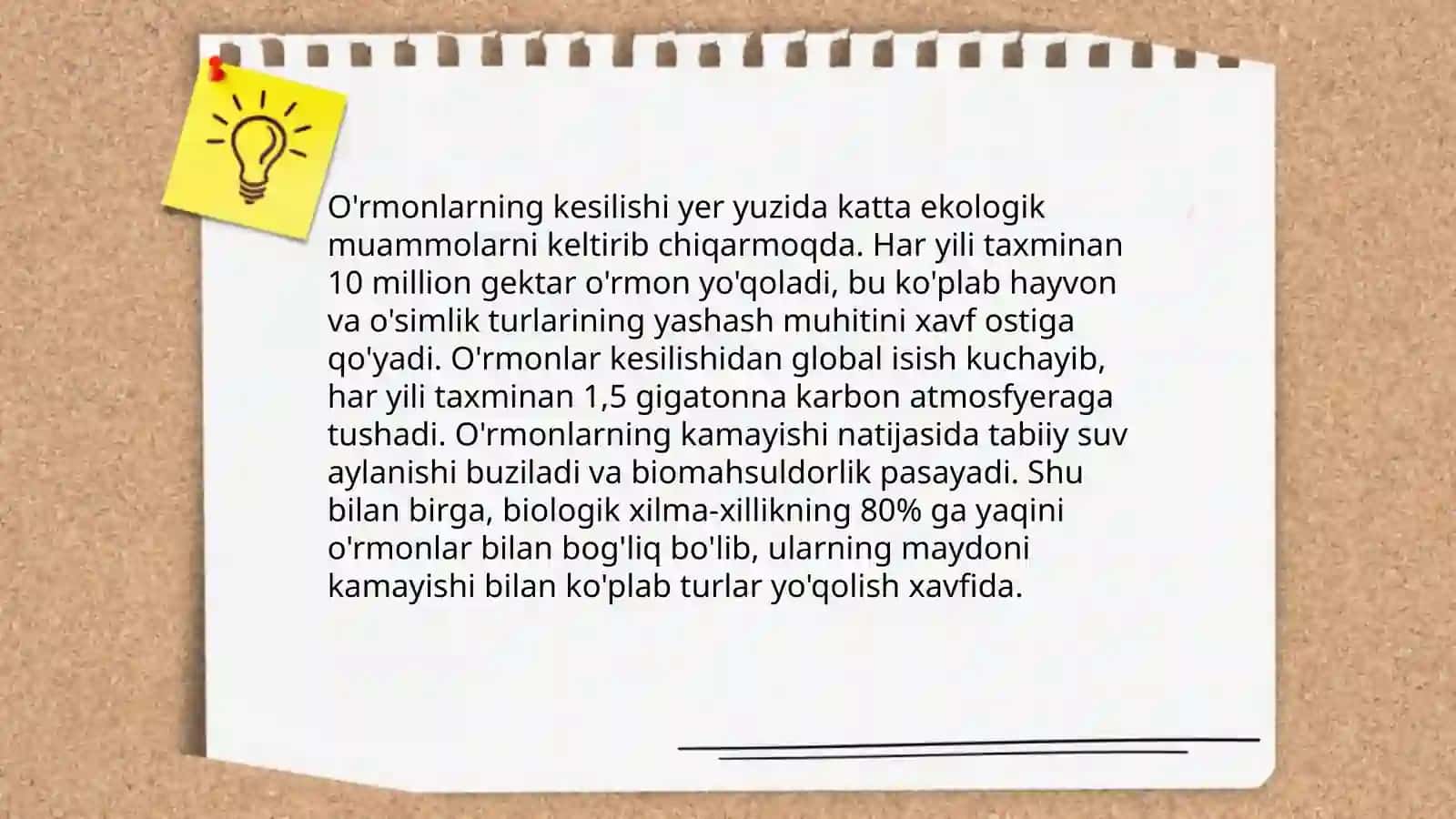 Omillarni bioxilma xillikka ta'siri 4