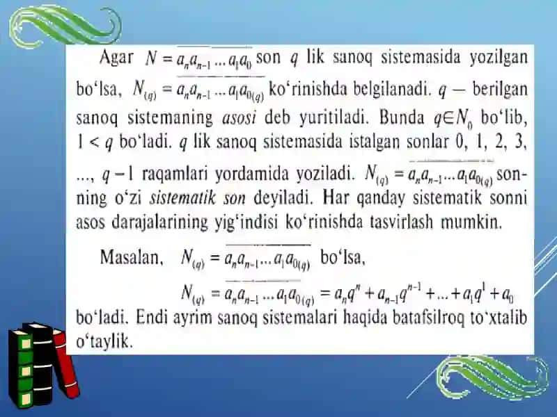 Matematika va unio‘qitish metodikasi 4