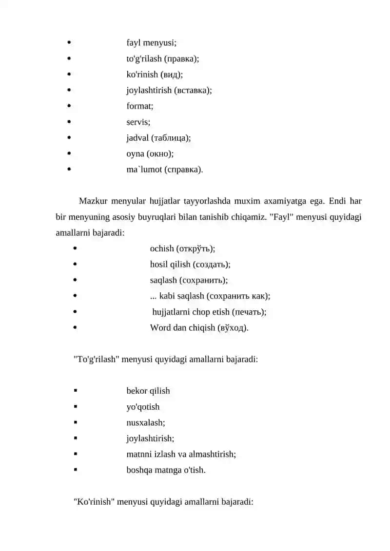 Microsoft Word matn muharini yuklash 4