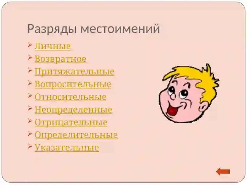 Местоимение 4