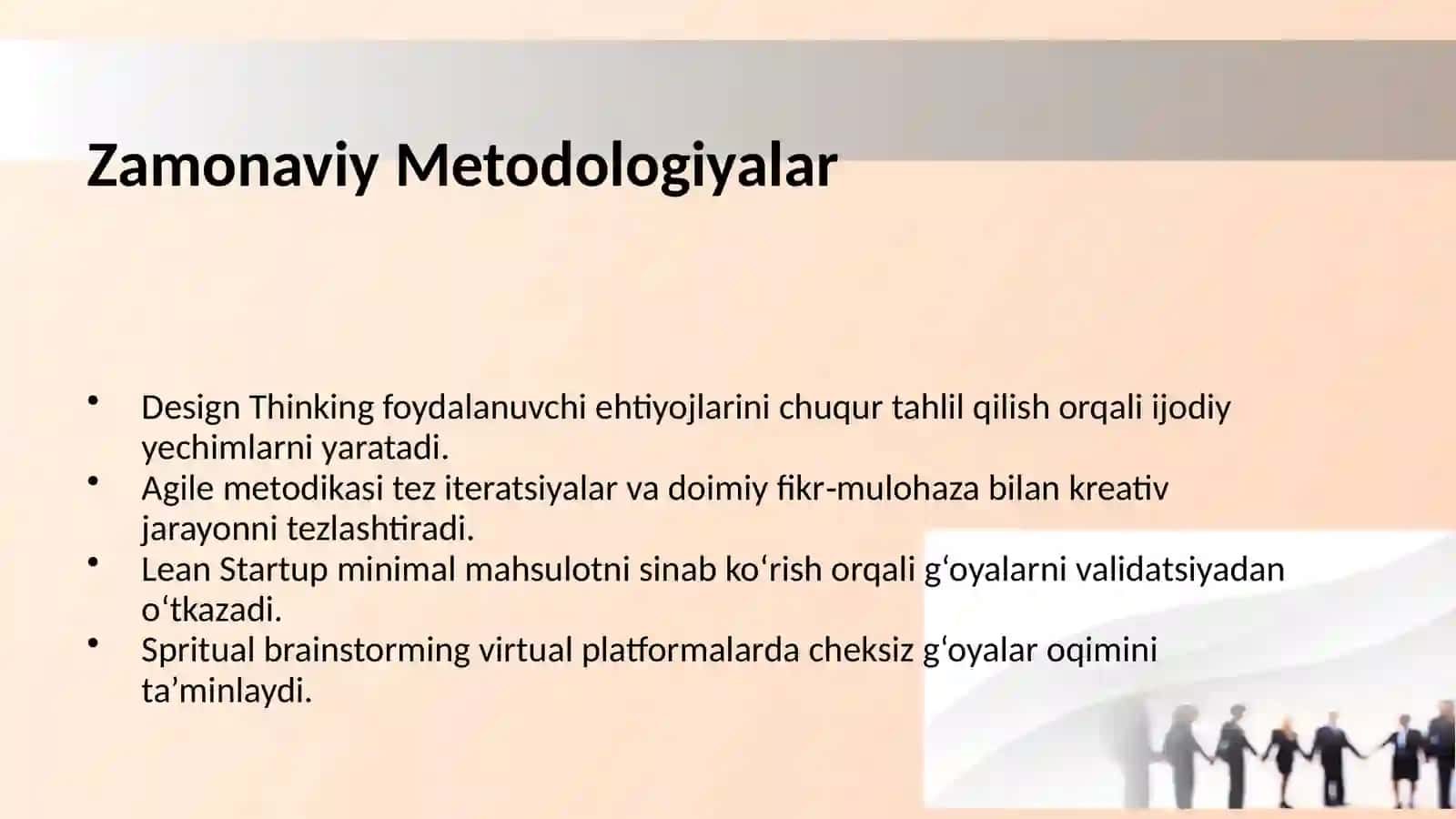 Kreativlik. Kreativlik muammosiga zamonaviy yondashish 4