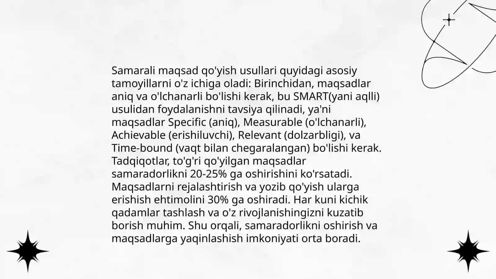 Shaxsni rivojlantirish treninglari 4