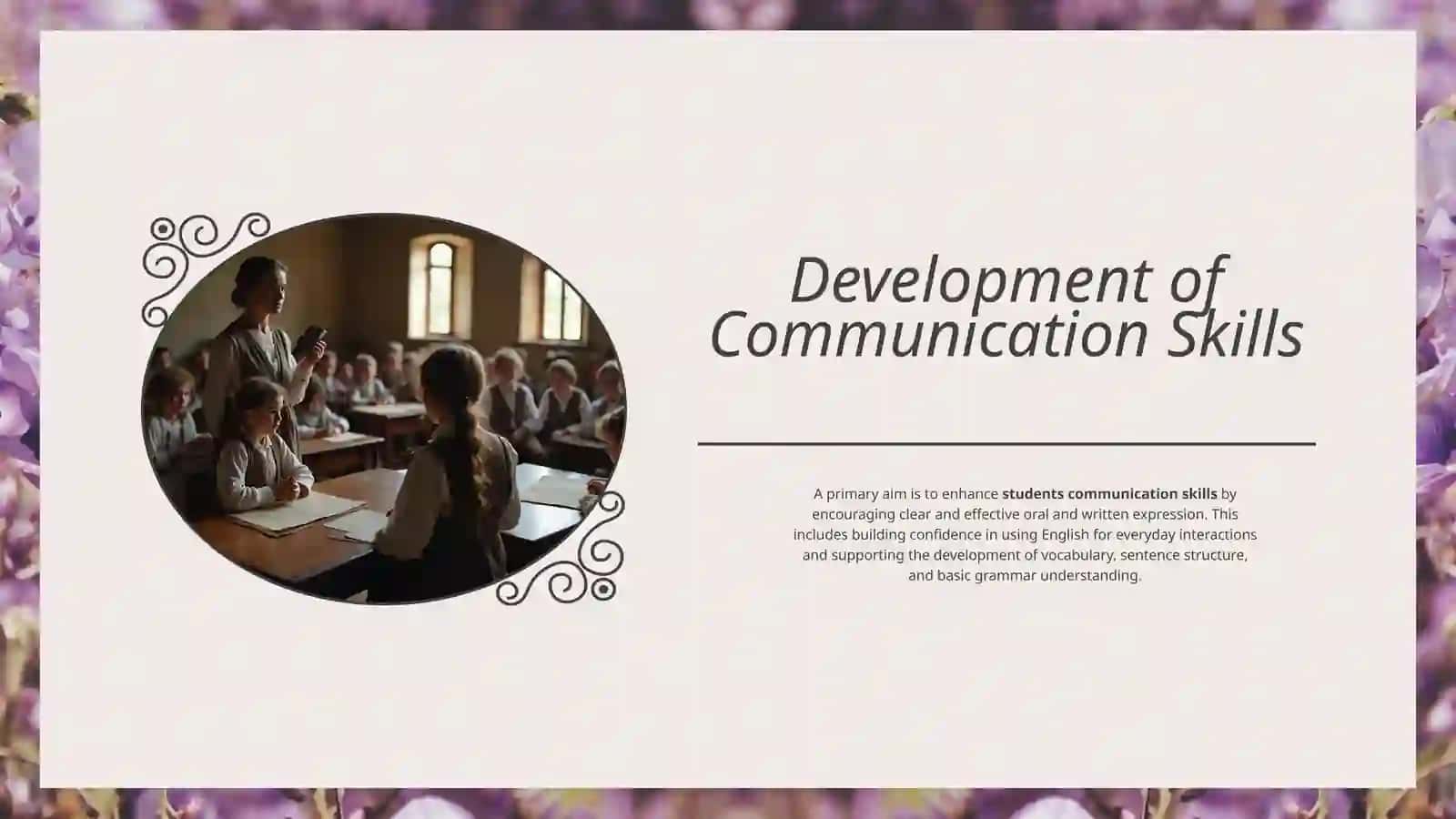 Aims and Objectives at Primary Level 4
