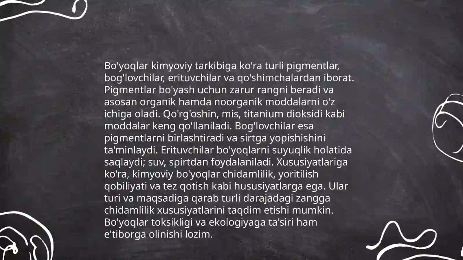 To'qimachilik materiallarini suvda erimaydigan bo'yovchi moddalar bilan bo'yash usullari 4