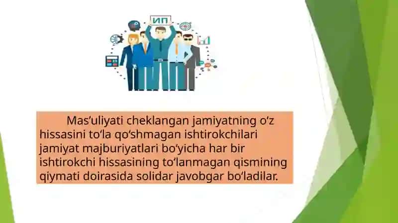 Masulyati cheklangan jamiyat faoliyatning huquqi 4