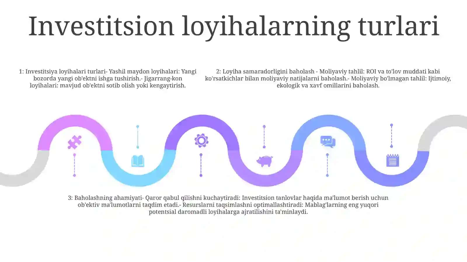 Investitsiyalari Loyihalari Samaradorligini BaholashVaAhamiyati 4