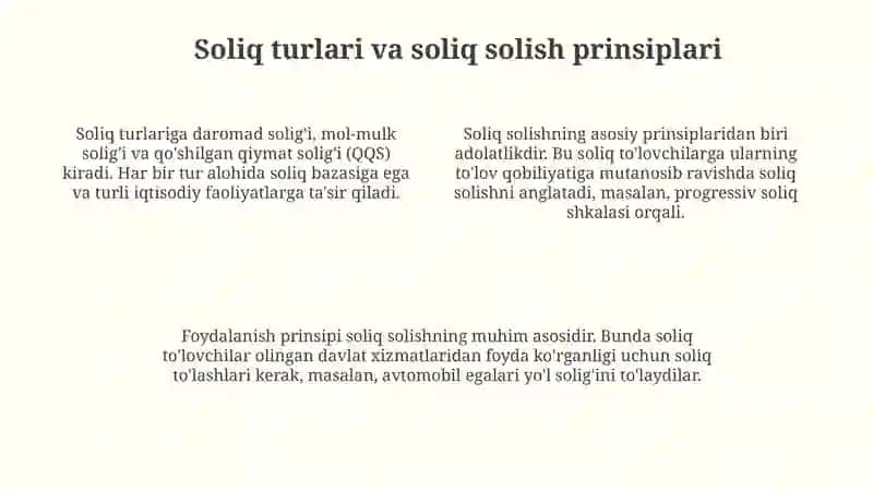 Soliq tushunchasi 4