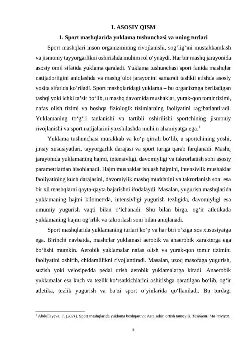 Yuklamalarning Asta-Sekin Ortib Borishi Tamoyili 4