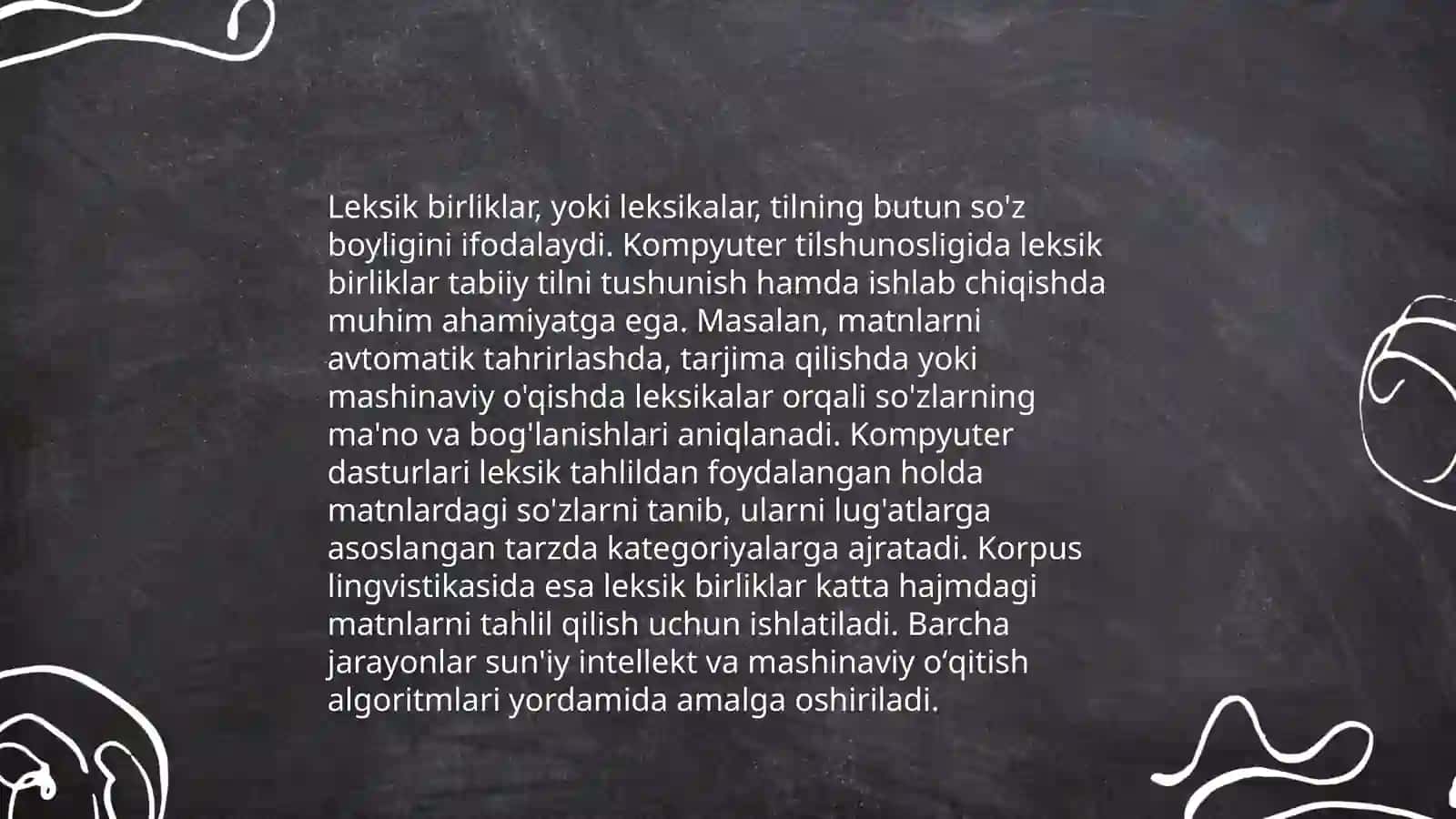 Kompyuter leksikografiyasi 4