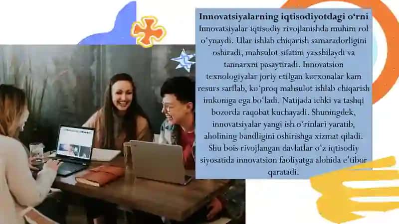 Innovatsiyalar va iqtisodiyot 4