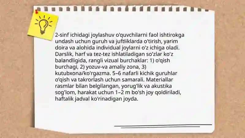 Savod õrgatish davrini tashkil qilish usullari 4