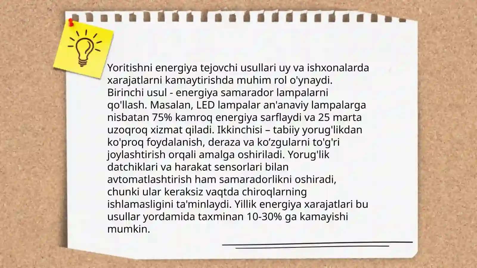 Energiya samaradorligi texnologiyalari 4