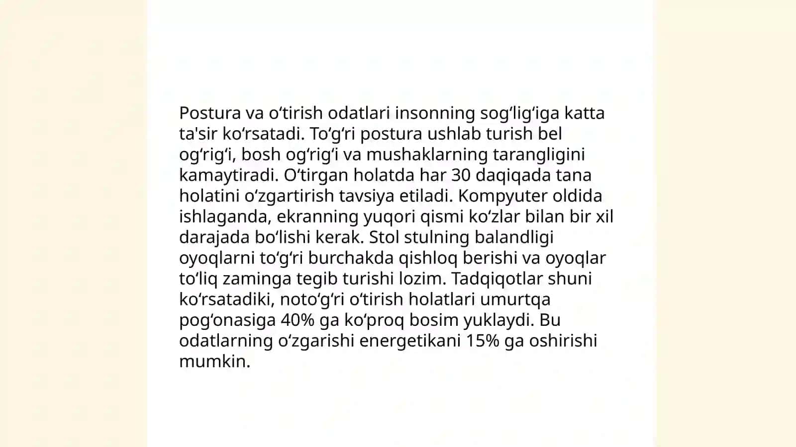 Irsiy (gen)kasalliklariga chalingan maktab oʻquvchilari bilan mashgʻulotlar oʻtkazish tamoyillari.Tayanch-harakat tizimi kasalliklari boʻlgan bolalarning talim ehtiyojlari va imkoniyatlari 4