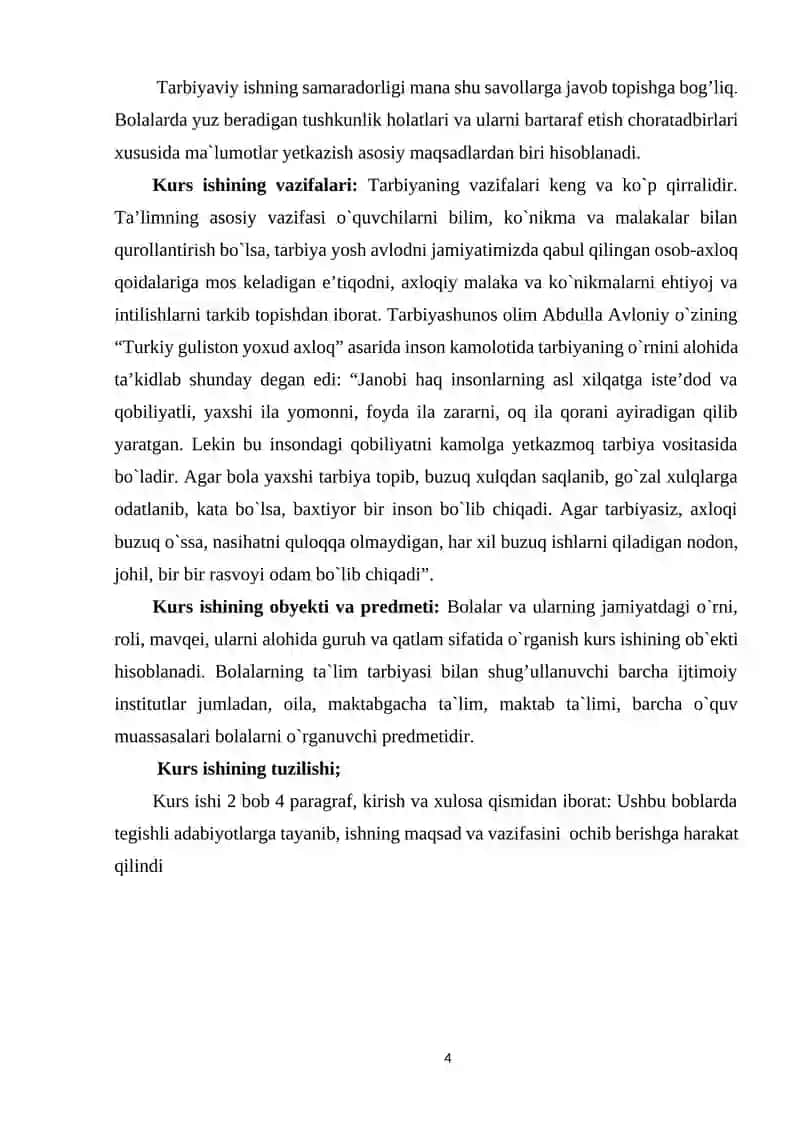BOLANI IJTIMOIY QOʼLLAB QUVVATLASH-IJTIMOIY SIYOSATNING BOSH MEZONI 4