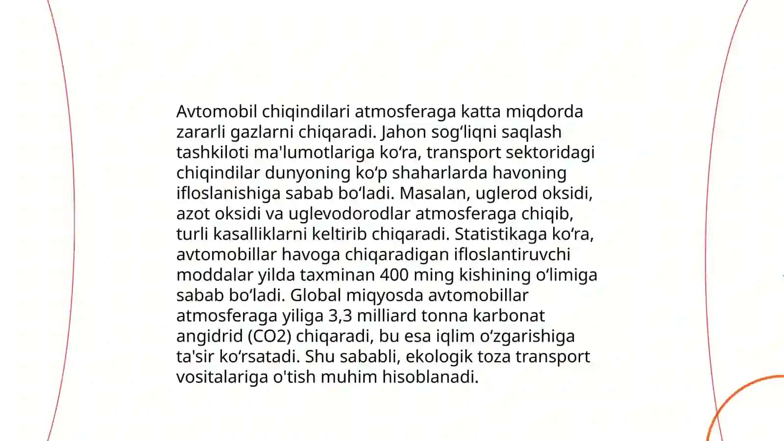 Oʻzbekistonda atmosferani muhofaza qilish muammolari 4
