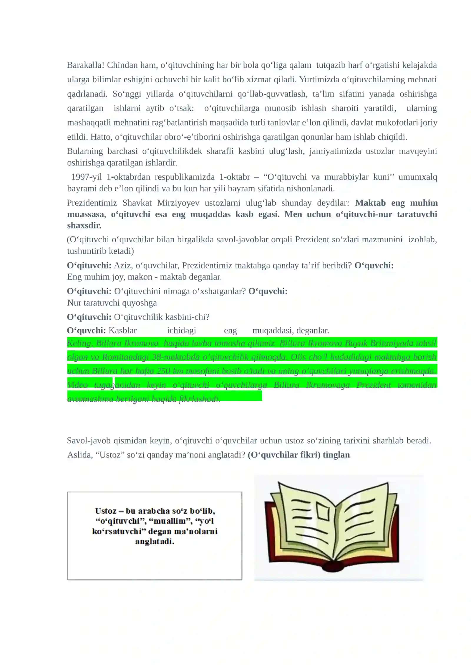 5-mavzu  1-oktabr – O‘qituvchi va murabbiylar kuni 4