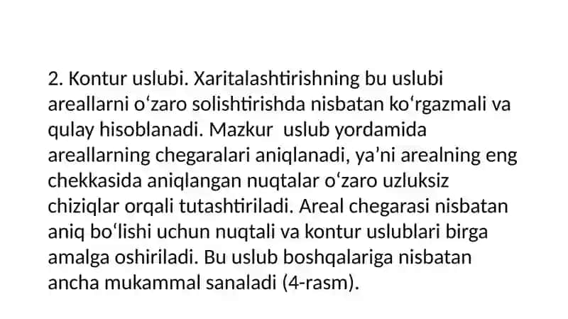 Areal doirasida turning tarqalish qonuniyatlari 4