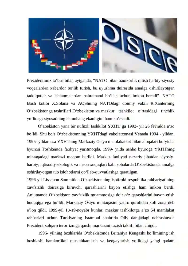 O‘ZBEKISTON VA JAHON HAMJAMIYATI 4