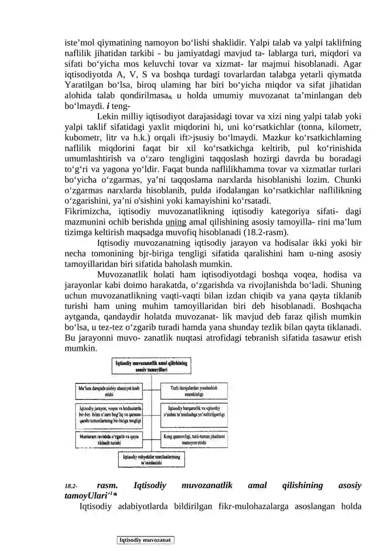 Iqtisodiyotning muvozanatli va mutanosibli rivojlanishi 4