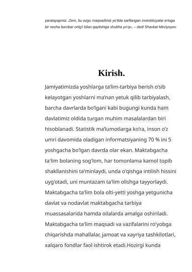 XUSNIDDINOVA SHAXRIZODA SHUHRAT QIZINING MALAKA AMALIYOT ISHI 4