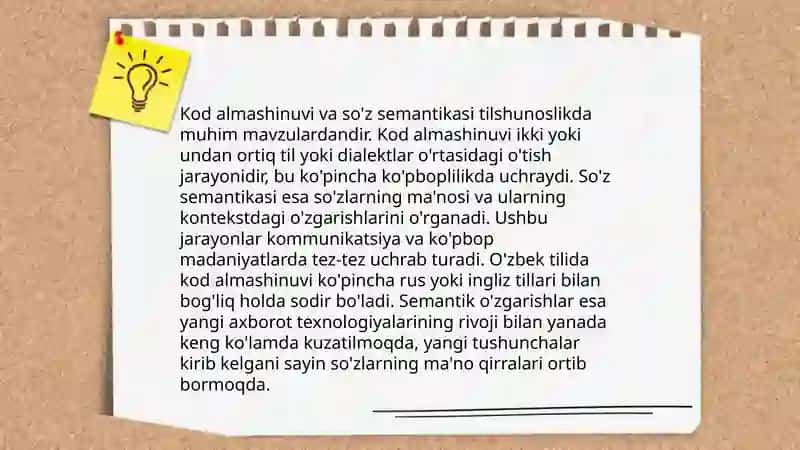 So'z semantikasidagi ijtimoiy cheklovlar 4