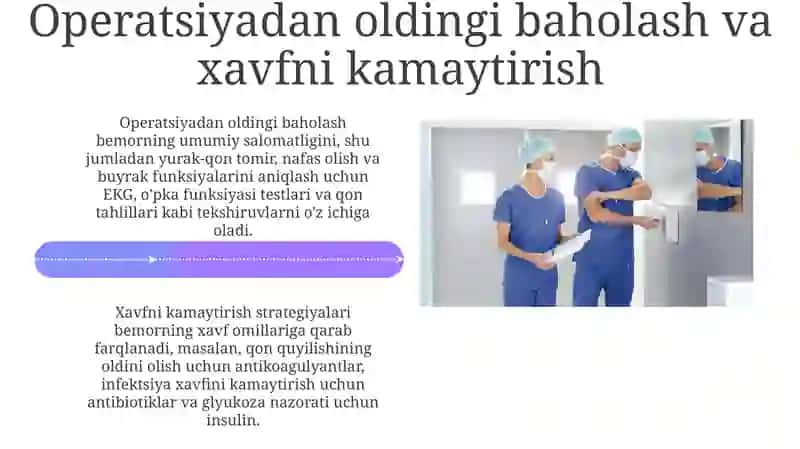 Qabul va operatsiyaga tayyorgarlik 4