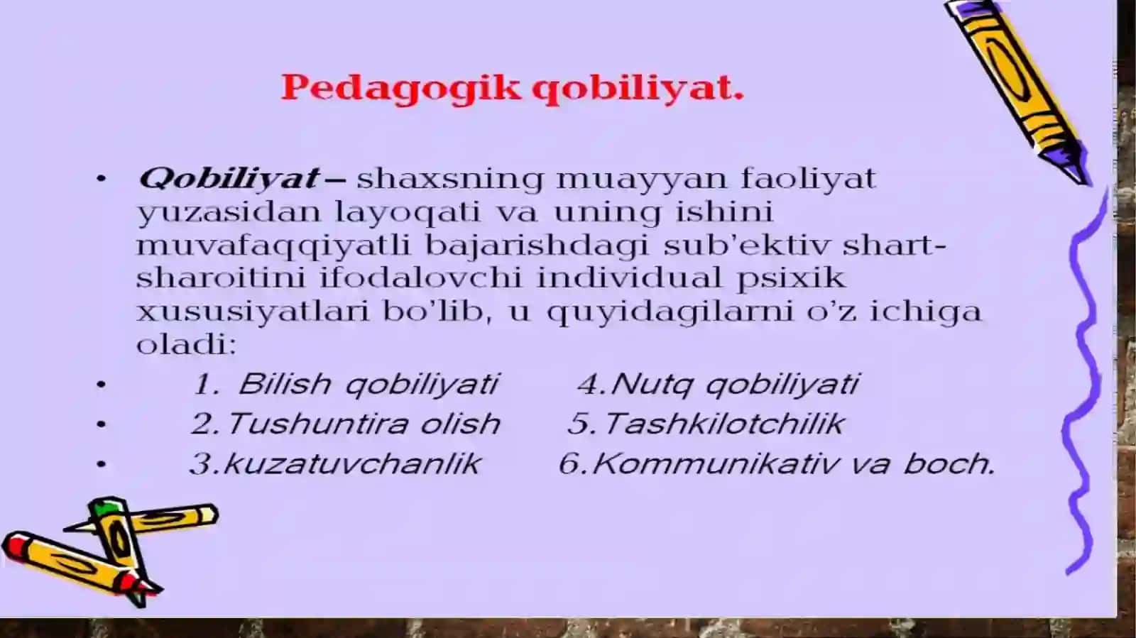 Salaydinov Shoxjahonning Psixologiya fanidan tayyorlagan operesentatsiyasi 4