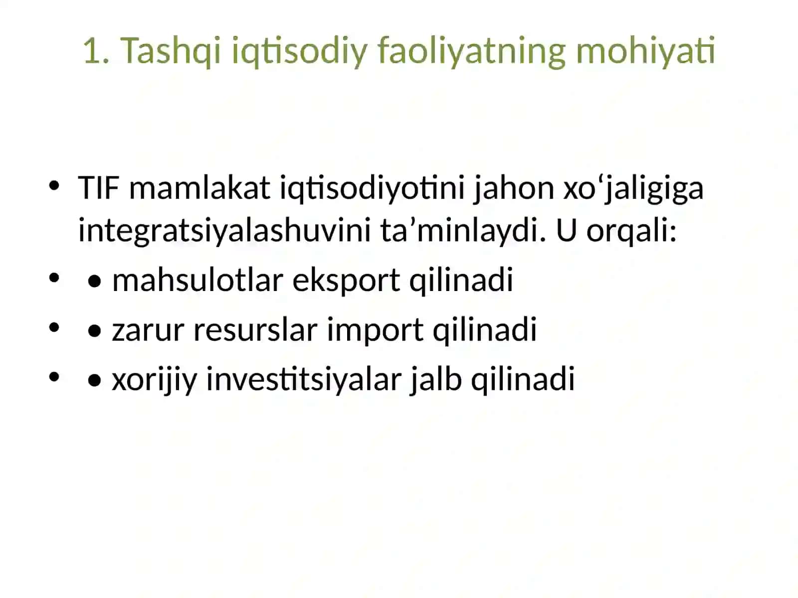 Tashqi iqtisodiy faoliyatni ekonometrik tahlil 4