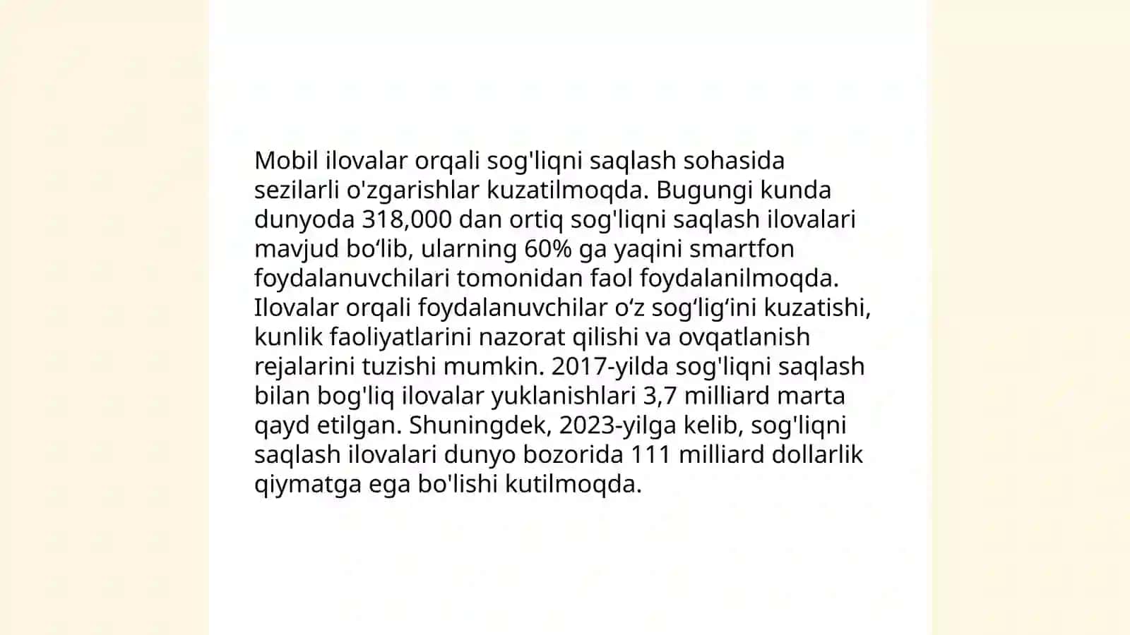 Mobil ilovalar orqali ta'lim xizmatlari 4