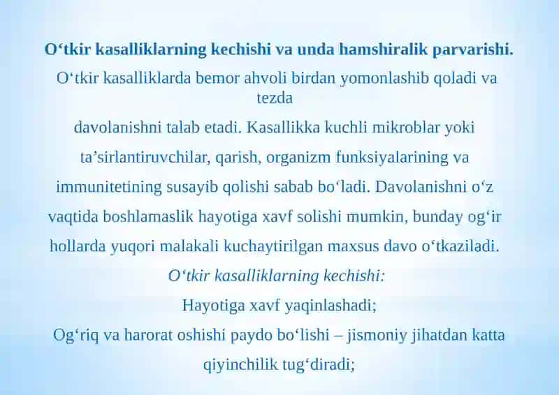 ZAMONAVIY HARBIY TERAPEVTIK KASALLIKLAR 4