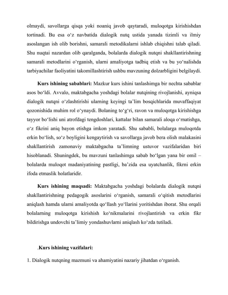 BOLALARGA DIALOGIK NUTQNI OʻQITSHNING ASOSIY METODI 4