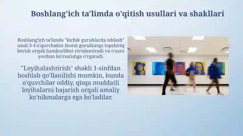 Boshlang'ich talim didaktikasining maqsadvavazifalari 4