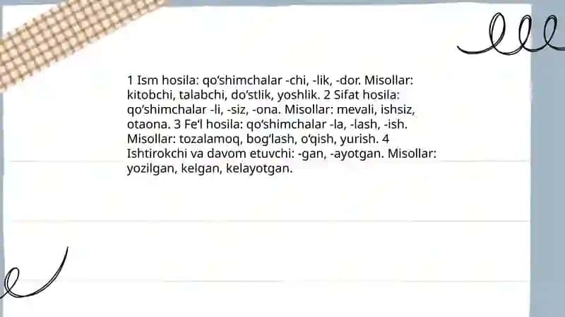 Leksikografiya mavzusida tayyorlagan MUSTAQIL ISHI 4