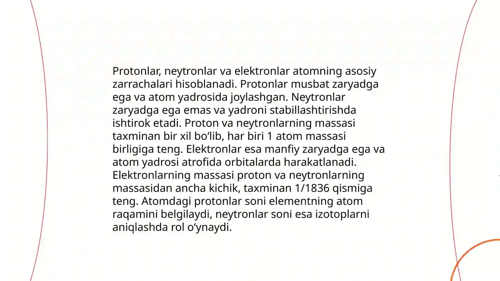 Atom tuzilishi va D I Mendeleyevning davriy sistemasi 4