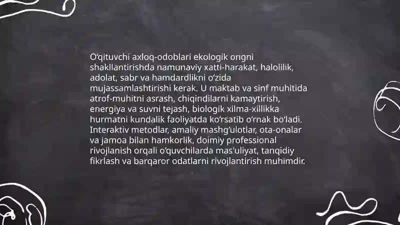 Pedagogik etika va ekologik tarbiya nazariy asoslari 4