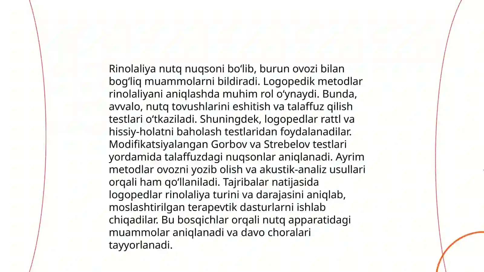 Yopiq rinolaliyani bartaraf etish metodikasi 4