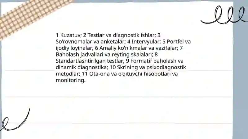 Pedagogik tashxisning nazariy asoslari 4