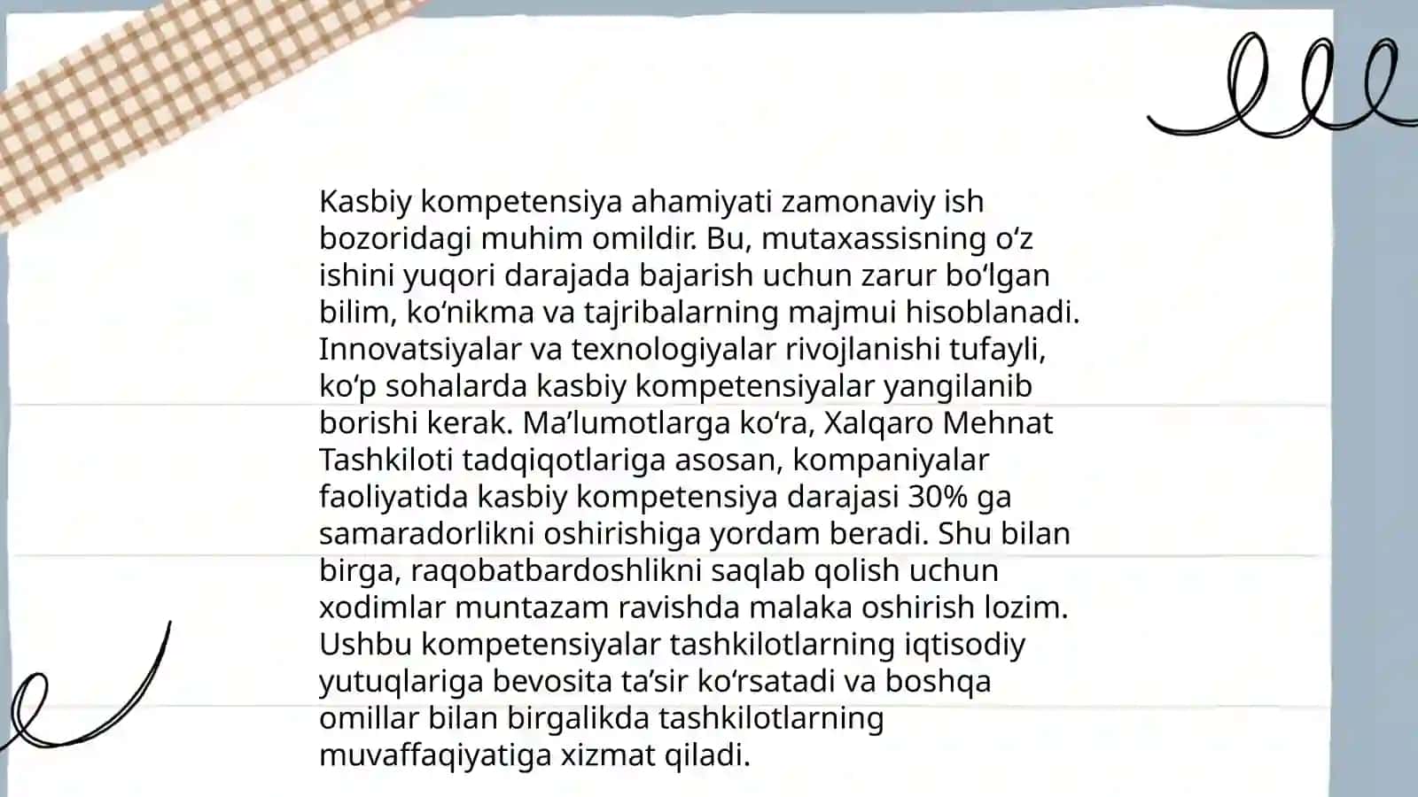 Kasbiy kompetensiya va unga nisbatan yondashuvlar 4