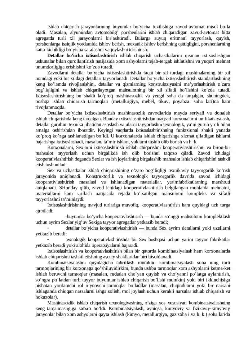 Ishlab chiqarish tizimi va uning asosiy elementlari 4