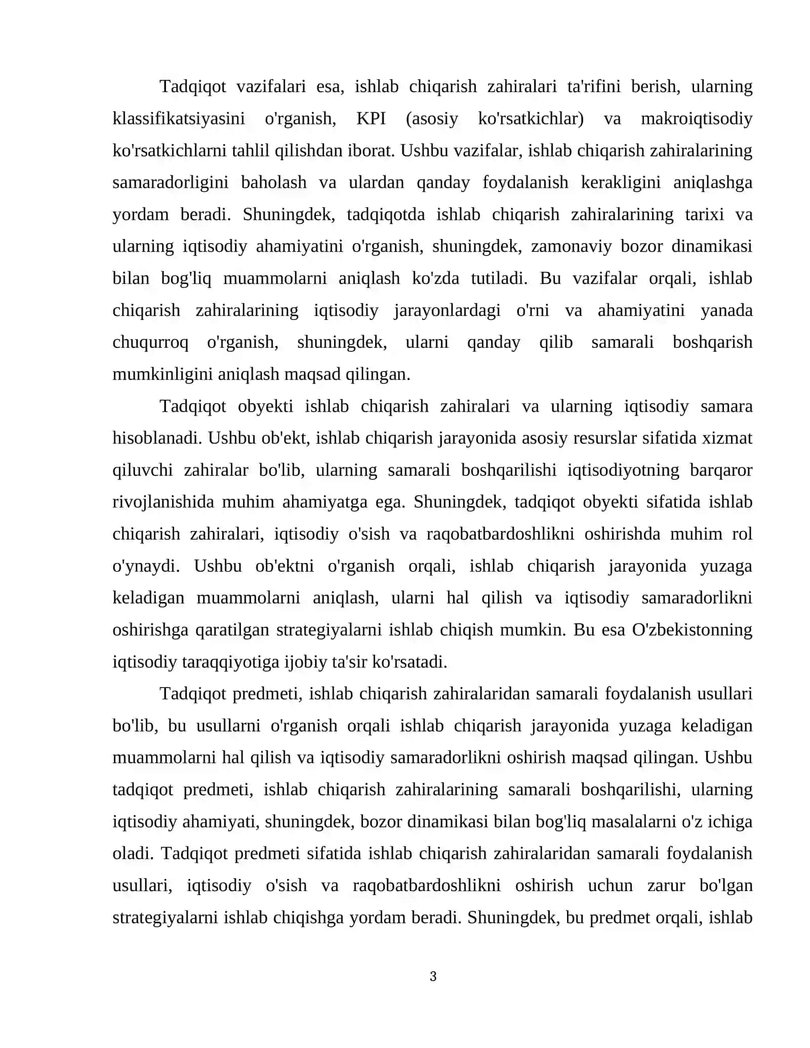 Ishlab chiqarish zahiralari va ulardan samarali foydalanishni tahlili 4