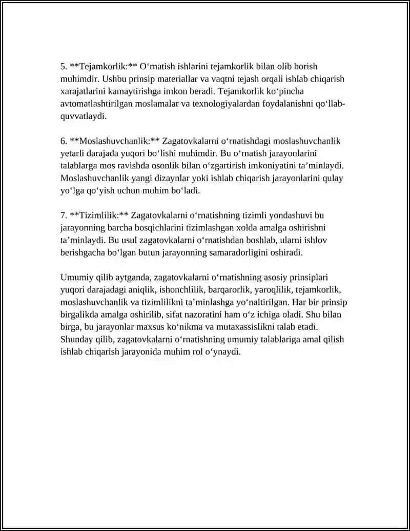 "Zagatovkalarni Oʻrnatishning Asosiy Sxemalari" 4