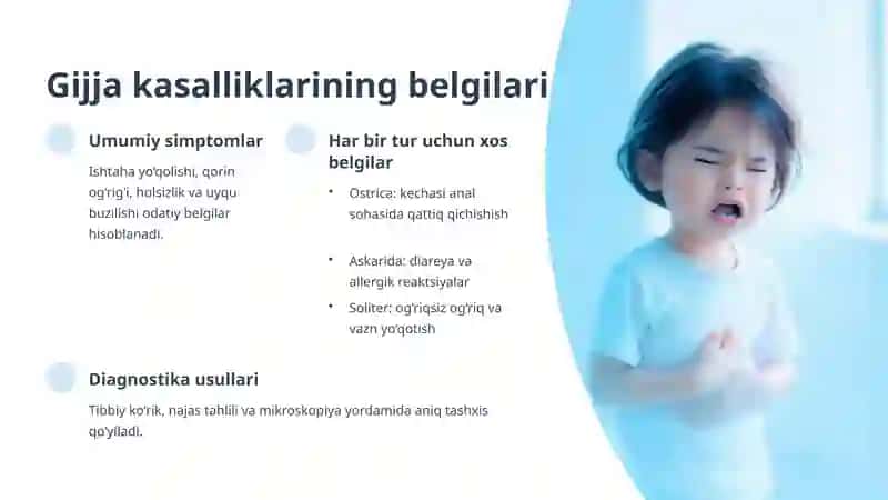 Gijjalarga qarshi vositalar: Umumiy ma'lumot 4