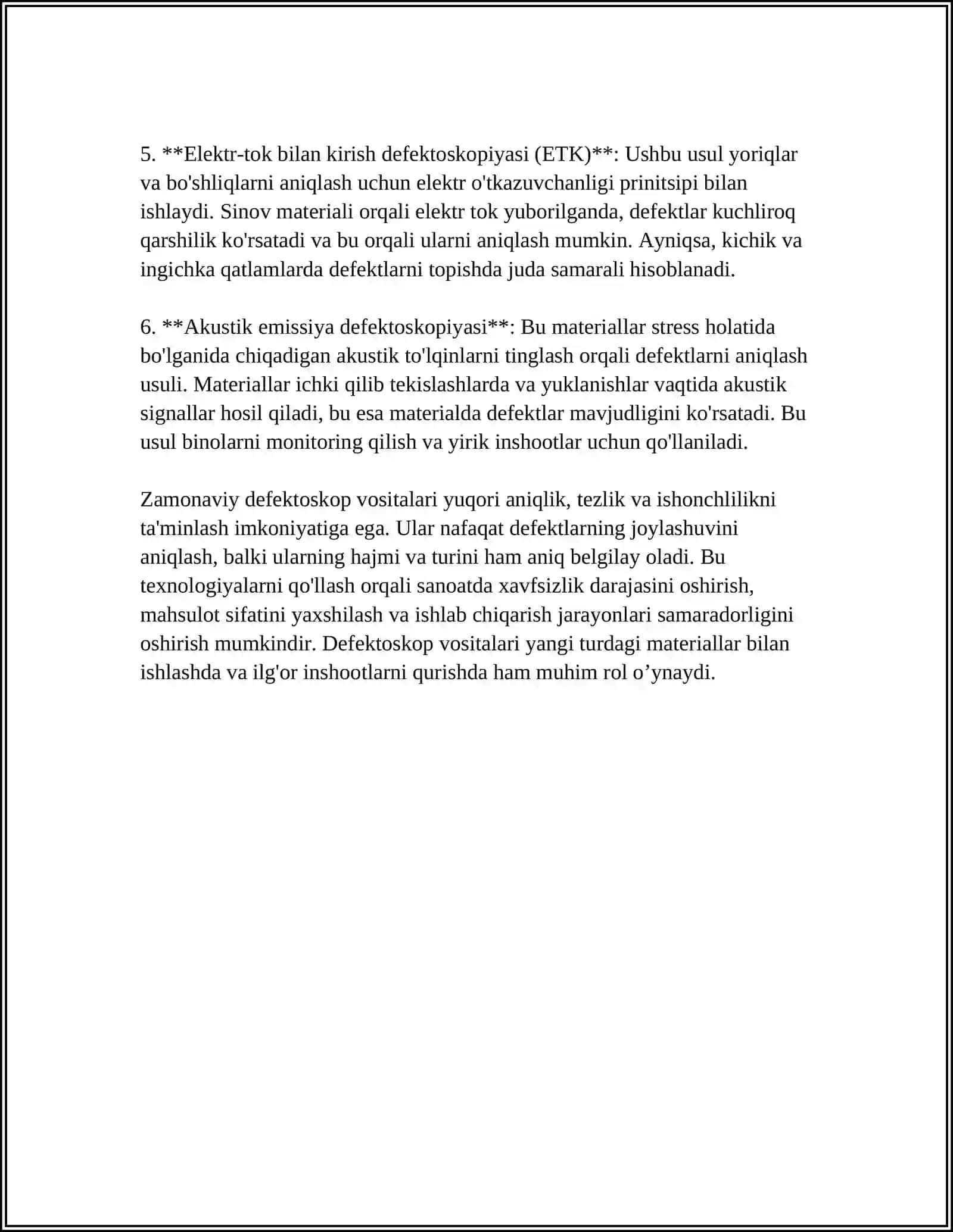 ZAMONAVIY DEFEKTOSKOP VOSITALARI TURLARI VA ULARNING ISHLASH PRINSIPI 4