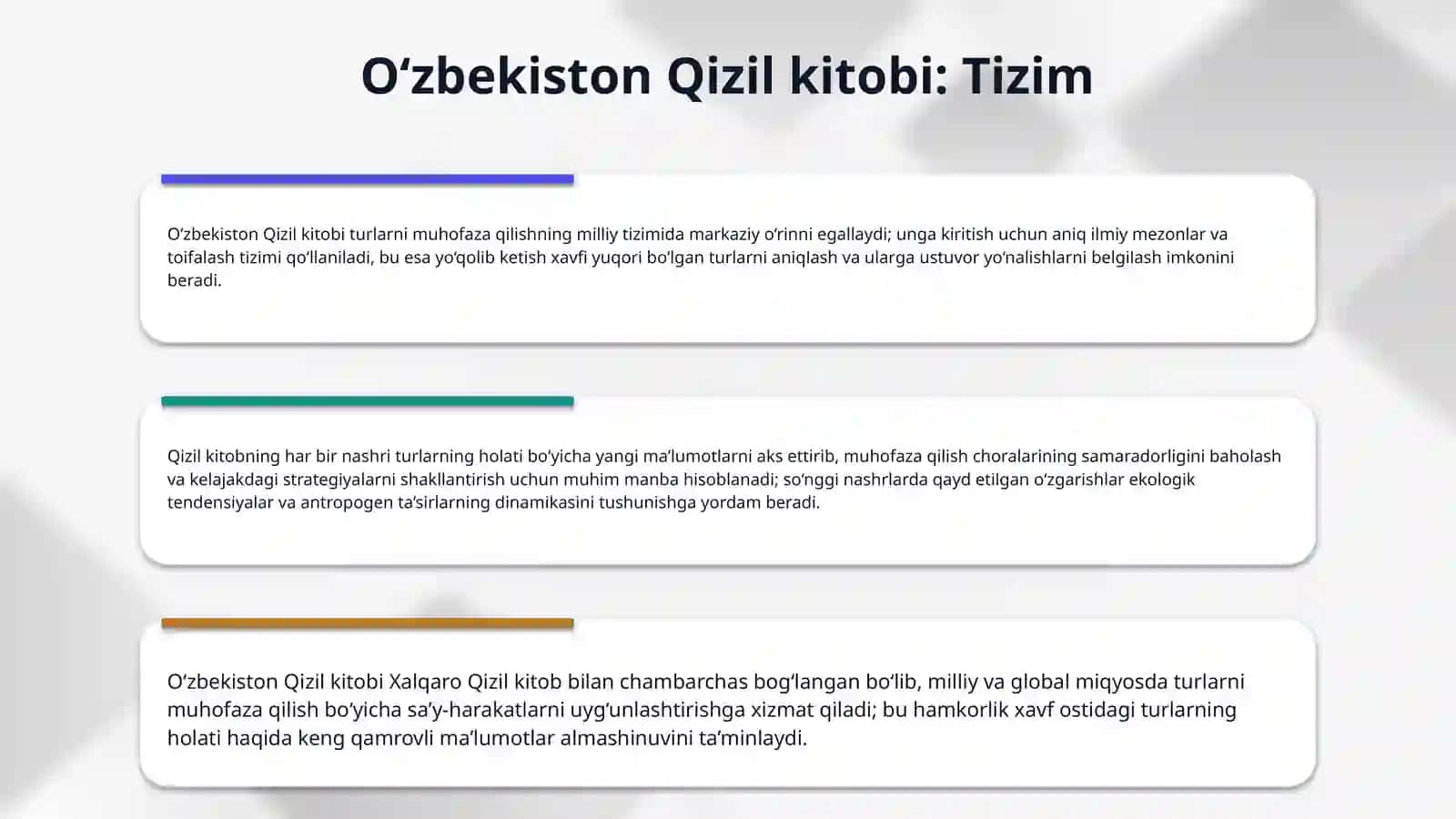O‘zbekiston qizil kitobiga kiritilgan sutemizuvchilar va ularni muhofaza qilish 4