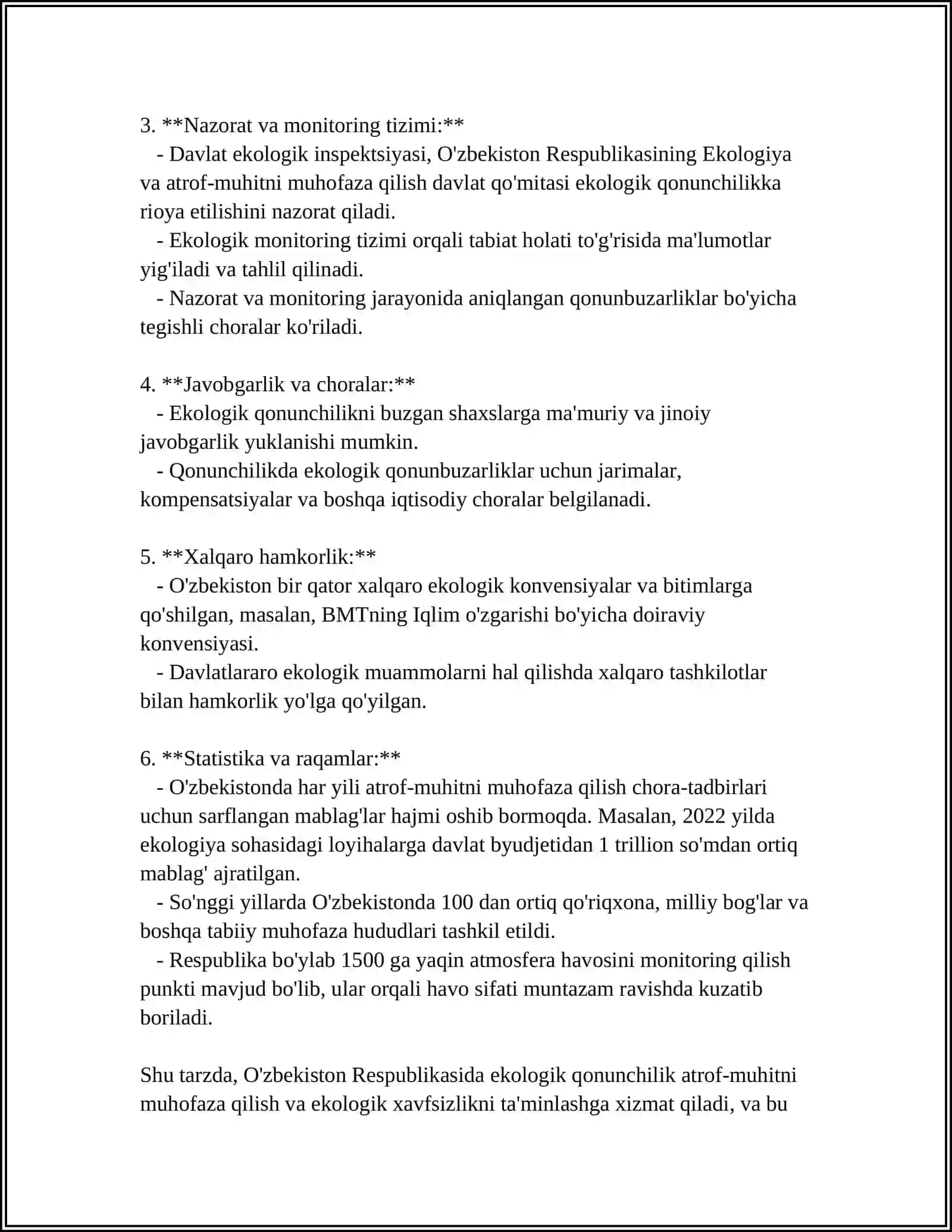 DAVLAT HOKIMIYAT ORGANLARIDA EKOLOGIYA MASALALARI 4
