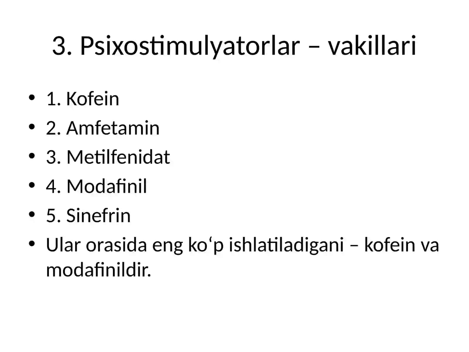 Psixostimulyatorlar 4
