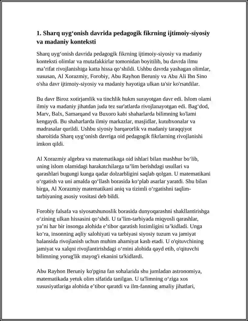 SHARQ UYĞONISH DAVRIDA PEDAGOGIK FIKR TARAQQIYOTI 4
