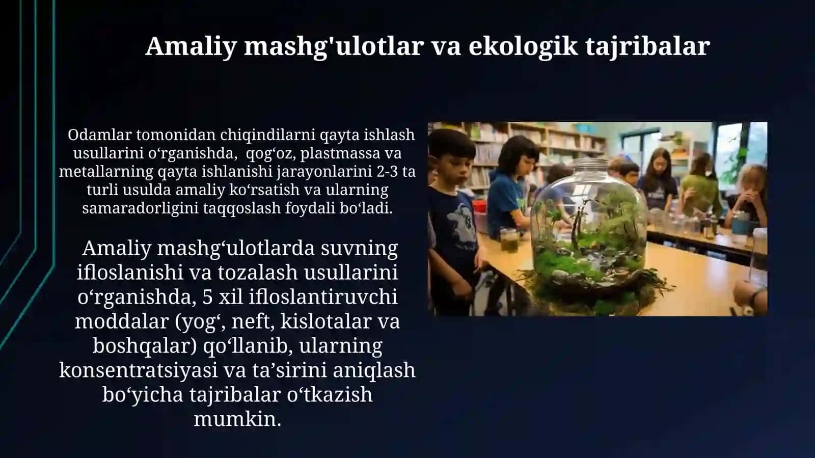 Kimyo oʻqitish jarayonida ekologik tarbiyalash 4