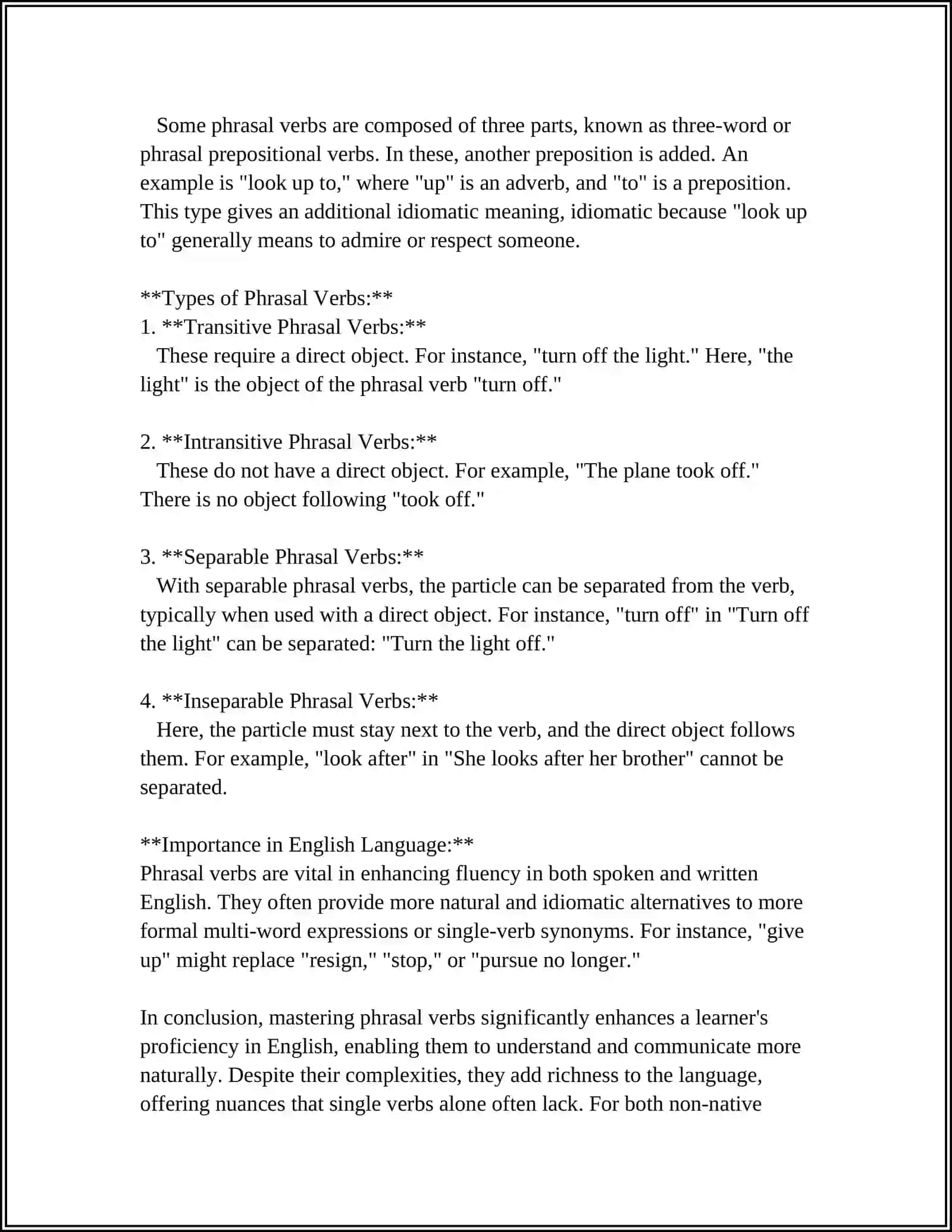 PHRASAL 4